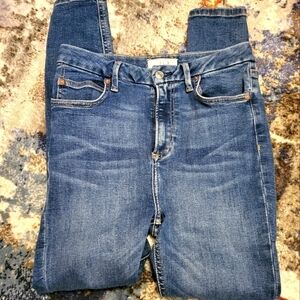 WE THE FREE 29 denim women's jeans skinny 7/8 rise 11"